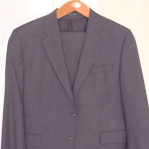 Ralph Lauren Men's  Two-piece Basic Suit in Charcoal Heather